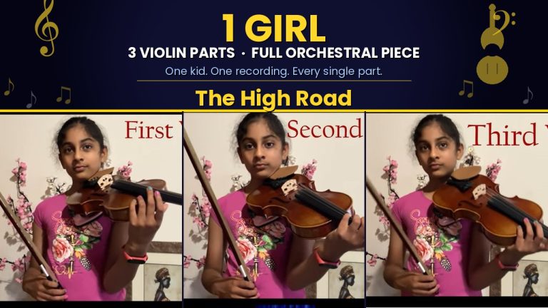 Can I play all three Violins in an Orchestral Piece